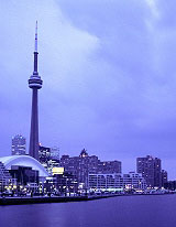 A nicely presented CN Tower.